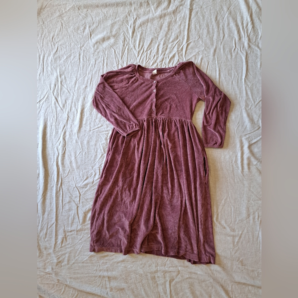 Kate Quinn Wild Ginger Velour Dress